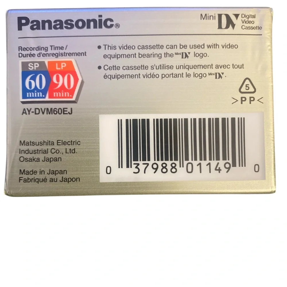 Panasonic Mini DV Cassette - 3 Pack NIB